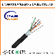 LAN Cable 24AWG Copper Cable FTP Cat5e with Messenger Network Cable for Outdoor Communication Cable Computer Cable Data Cable Copper Wire/CCA