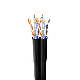  High-Speed CAT6 LAN Cable Cat 6 Ethernet Cable CCA 25AWG 2pr 4pr 305m 1000FT UTP Indoor CAT6 Network Cable