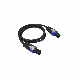 Ot Speakon to Speakon PA/DJ Speaker Cable - 2 Conductor Suitable for Stage Sound, KTV, Bar, Home Theater