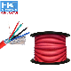 Fire Alarm Cable 2.0/2 Steel Wires Control Cable Outdoor Use Waterproof and Fplr Fire Retardant Fire Cable manufacturer