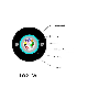  GYXTW Optical Fiber 2 4 6 8 12 Cores Self-Supporting Stranded Loose Tube Fiber Cable Steel Tape Customization