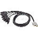  Audio Snake Cable with 8 XLR Female To25 Pin D-SUB Plug