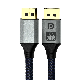 1m 2m Computer Video Gaming Aluminium Alloy Dp 2.0 Cable