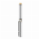 4 Inch Submersible Deep Well Borehole Water Pump, Electric Submersible Pump for Irrigation