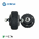 Zltech RoHS 4inch 100W 50kg 24V DC Low Rpm Brushless Rubber Tire IP54 12bit Encoder Electric Wheel Servo Hub Motor for Agv Robot