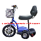 Blue Color Folding Electric Motorcycle with 3 Wheels