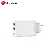 Us UK EU Wall Mount Travel Charger 18W Multiple USB Charger Adapter with USB-C Pd Charger Port