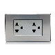  118 Type South American Style Electrical 6 Pins Wall Socket