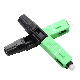 Sc APC Fiber Optic Fast Connector FTTH Quick Connector Adapter 5%off