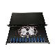 19 Inch Rack Mounted Slidable Fiber Optic Patch Panel