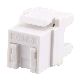 CAT6/CAT6A UTP 180 Degree Keystone Jack with Dust Cover Shutter