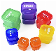  Rainbow Color 21 Day Portion Control Diet Plastic Box Set (7 Piece) BPA Free Food Storage Containers Lose Weight