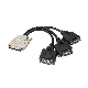  Vhdci SCSI68 Male to 3 VGA Female Splitter Cable
