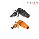 Black Orange 1000V 130A Solar Energy Battery Connectors IP67