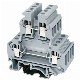 2 Layers Screw Type DIN Rail Terminal Block Electrical Connector