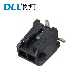  Molex Connector 43045-0220 Micro-Fit 3.0 Vertical Header, 3.00mm Pitch, Dual Row, 2 Circuits, with Solder Tab