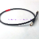  800mm Electrical Waterproof Belden 1694A Jumper Cable Assembly with BNC Male Crimp to BNC Female Straight Crimp Connectors