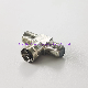 75ohm Electrical Waterproof RF Coaxial Type F Female- Female- Male T Shape Connector Adapter