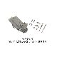  Jiln 37p Zinc Alloy Shell Dm232+Screw Parts+ Sliver Coil