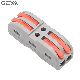 Geya Wholesale Compact Splicing Connectors Two-Way Flame-Retardant Wire Connector Terminal Spot Insulation