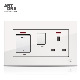 Artdna UK Electrical Wall Switched 45A Cooker Control Unit Socket