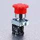 Gxb2-BS542 40mm Twist Release 1nc Large Mushroom Head Plastic Momentary Latching Big Plastic Push Button Switch