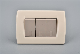 Electrical 3 Gang One Way Wall Switch Push Button Switch for Hotel manufacturer