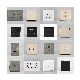  Klass High Quality BS Flame Retardant Modern Design Electrical Switch Manufacturer Wholesale Price 16A 20A 32A 45A Hotel Wall Socket