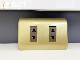 Us Wall Electrical Switch Socket Power Outlet 2 Gang Socket