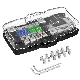  Fused Power Distribution Block Car Audio 4 Way MIDI (Mini-ANL) Fuse Block 12V 0/4 Gauge with Ground for Auto UTV Boat Stereo AMP