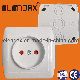 German Standard Wall Mounted Wall Socket Without Earth (S8009)
