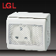  New UK Style 13A 250V Waterproof Socket with Switch (LGL-SS)