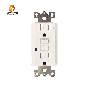  15A 125V Tamper-Resistant&Weather-Resistant GFCI/ Tr&Wr Receptacle, White, Ground Fault, ETL/cETL Listed