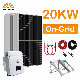 High Efficiency 20kw 20 Kw Wholesale off Grid on Gird Tied Hybrid Home Photovoltaic PV Renewable Solar Panel Energy Power System Price manufacturer