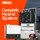 Moregosolar Solar Storage Energy System 12kw 10kw High Quality Solar Panels Lithium Battery Growatt Hybrid Inverter