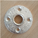 3/4" Direct Factory Retro Industrial Style Floor Flange Galvanized Malleable Cast Iron Pipe Fittings Connector