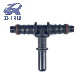 New Saving Plastic Quick Connector for Auto Parts and Factories, Farms and Industrial Machinery 7.89-ID6 T-Connector