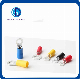  Factory Supply Insulated Terminal Ring Auto Electrical Wire Crimp Copper Connectors Red Blue Yellow Black Ring Insula Terminals