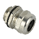 IP68 Nickel Plated Brass Cable Gland M20 with Long Thread 20mm