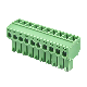 Electrical Plastic Pluggable Type PCB Terminal Block