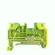 PE Earth Wire Clamp Connector DIN Rail Pluggable Terminal Blocks 1.5 Sq. mm