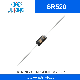 Juxing Sr520 20V5a Ifsm150A Vrms28V Schottky Recitifiers Diode with Do-27 manufacturer