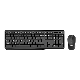 Wireless Keyboard Mouse Combo Set, 2.4G Technology