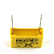 Yellow Color X2 Box Polypropylene Film Capacitor Safety Capacitor