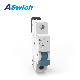  Aswich 63A Single Pole Typeb Typec Electric Trip Main Breaker Switch DC Breaker MCB Miniature Circuit Breaker