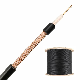  75 Ohms CCTV CATV Matv Broadband Coaxial Cable RG6 with Drop Wire Communication Cable
