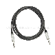  RoHS Approved Audio Flexible PVC Instrument/Guitar Coaxial Cable with Effect Pedal (FGC07)