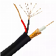 Rg59 with Best Price Manufacture Rg59 Coaxial Cable with Power Rg59 2c CCTV Camera Cables 75-4 Caoxial Line