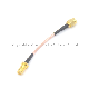 Rg316 RF Cable Male SMA to Outer Screw Inner Hole Female SMA Connector Coaxial Cable