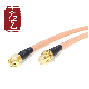 PTFE RF Coaxial Cable Rg142 with Factory Price in Sliver Plated Copper